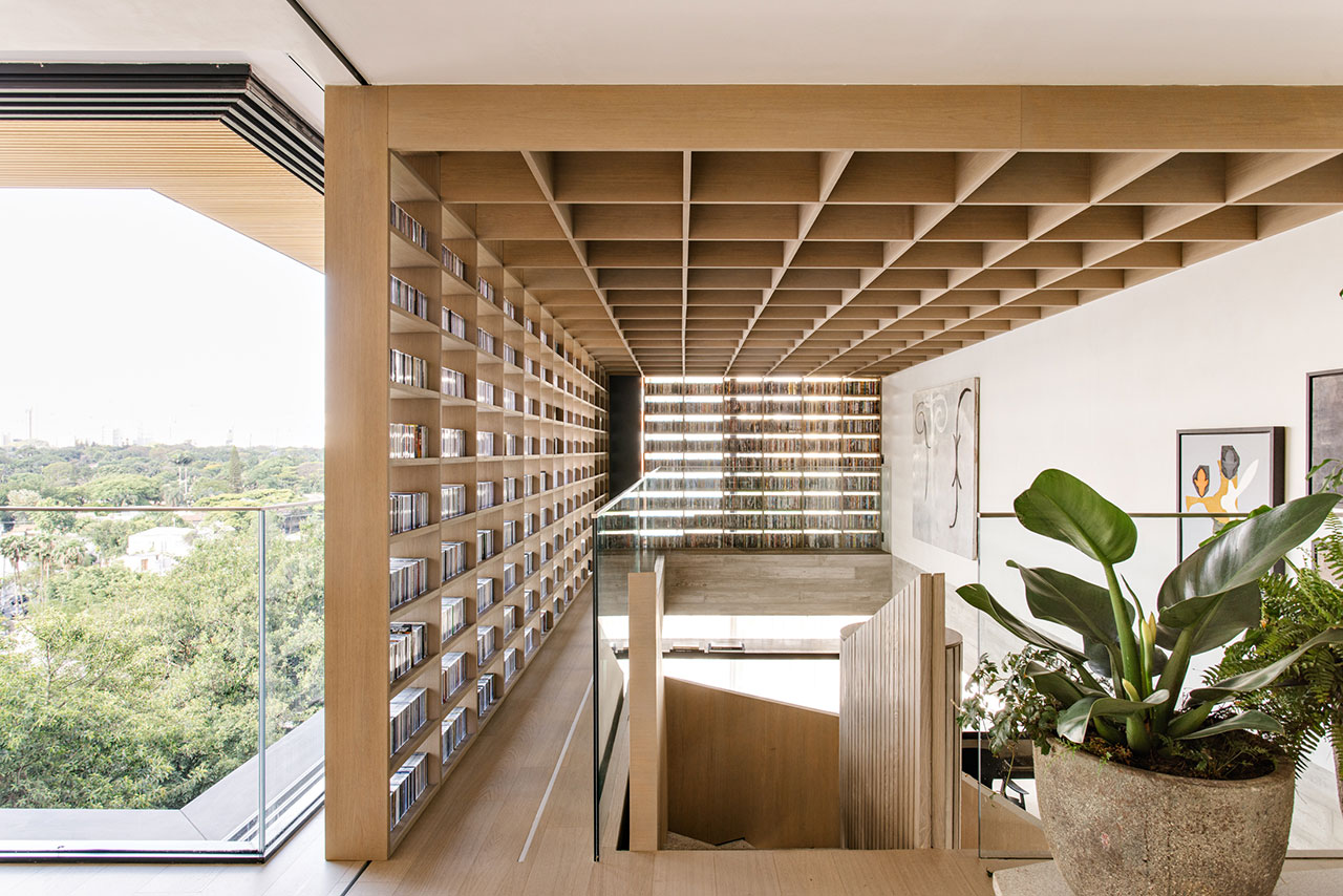 A São Paulo Apartment Designed Around the Owner’s 5,000 CDs