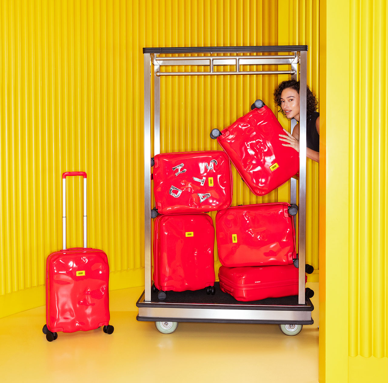 Crash Baggage Dons The Standard Hotel’s Distinctive Red