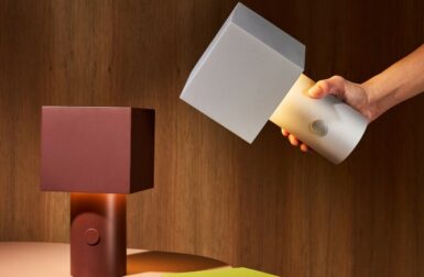 Daniel Emma’s Parcel Portable Lamp Is a Gift to Lighting