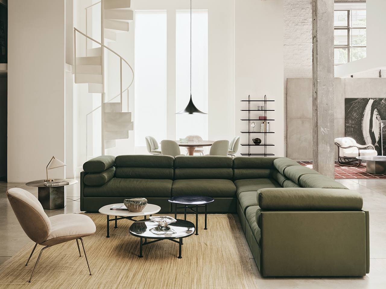 A Master of Modularity: The Elogio Sofa by Tobia Scarpa for GUBI