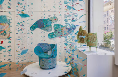 Textile Offcuts Are Reimagined by Nendo for the Hana-arashi Exhibition