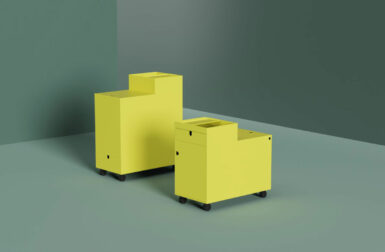 NEXT by muller Combines Seating and Storage in a Mobile Unit