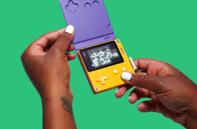 Nostalgic Gaming Abounds With Handheld Playdate Console