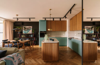 Color Meets Character in This Retro-Inspired Kraków Apartment