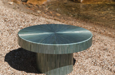 Katerina Bulgakova's Seahorse Coffee Table Embodies Waves