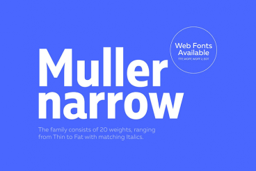 130+ Best Condensed & Narrow Fonts of 2025
